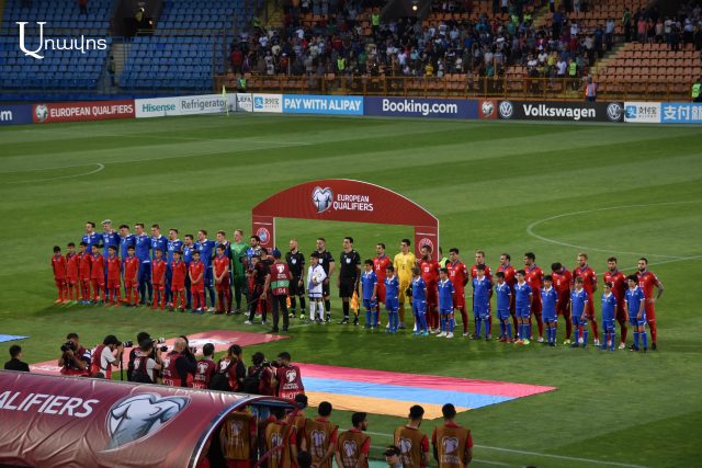 Հայաստանի հավաքականը 1-ին խաղակեսից հետո 2:0 հաշվով հաղթում է Լիխտենշտեյնին