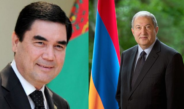 Արմեն Սարգսյանին շնորհավորել է Թուրքմենստանի նախագահը