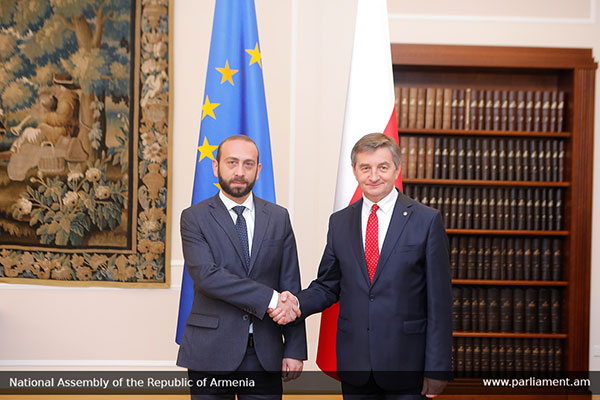 Լեհաստանը համարվում է Եվրոպայում Հայաստանի կարեւոր գործընկերներից մեկը. Արարատ Միրզոյան