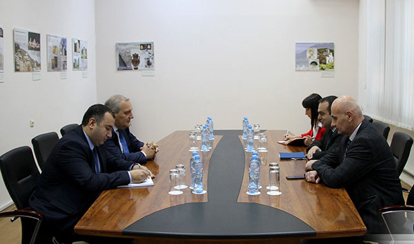 Ռուբեն Սադոյանը հանդիպել է Վրաստանի ԱԳ նախարարի տեղակալի հետ