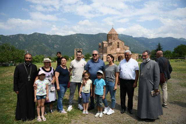 Արմեն Սարգսյանն այցելել է Օձունի վանական համալիր