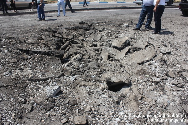 Հրապարակվել է Երևան-Սևան մայրուղում տեղի ունեցած պայթյունի և դեպքի վայրի եռաչափ մոդելավորումը