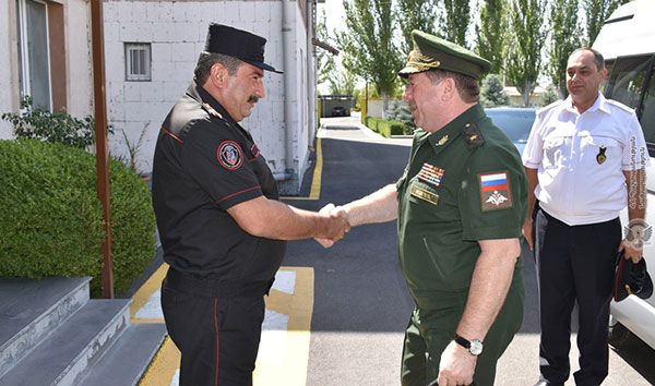 Ռազմական ոստիկանության պետն ընդունել է ՌԴ պատվիրակությանը