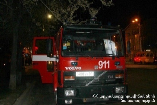 Գյումրի քաղաքում ավտոմեքենա է այրվել, ՌԴ քաղաքացի վարորդը մահացել է