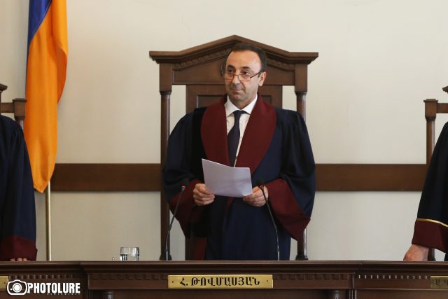 «Փաստինֆո». Մեր արձագանքը Բուքիքիոյի կոչին հստակ է. ՍԴ-ն ևս մեկ անգամ վերահաստատում է ստեղծված իրավիճակը փոխադարձ հարգանքի և երկխոսության ճանապարհով լուծելու պատրաստականությունը. Հրայր Թովմասյան