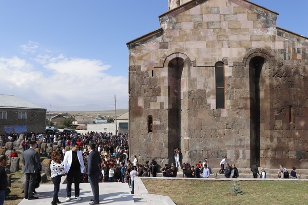 Հայաստանի պատմաճարտարապատեկան հրաշալիքներից մեկը համարվող Նորատուսի Սուրբ Աստվածածին եկեղեցին վերաօծվեց