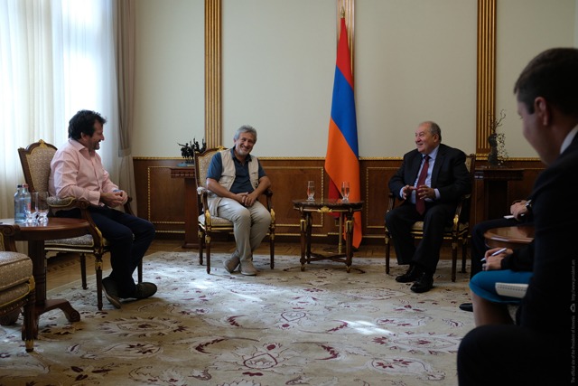 Հայաստանը կհյուրընկալի STARMUS-ի 6-րդ փառատոնը. նախագահ Արմեն Սարգսյանն ընդունել է փառատոնի կազմակերպիչներին