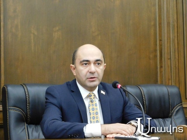 «Նման բան ասողը ո՛չ ինձ է ճանաչում, ո՛չ Նիկոլին». Էդմոն Մարուքյան