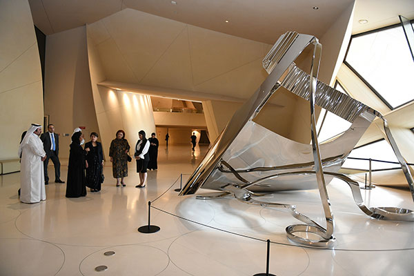 Նունե Սարգսյանն այցելել է Կատարի ազգային թանգարան