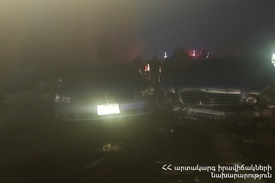 Բախվել են 11 ավտոմեքենաներ. Շղթայական ավտովթար Երևան-Սևան ավտոճանապարհին