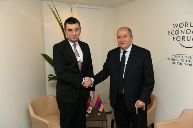 Հայաստանի նախագահը և Վրաստանի վարչապետը մտքեր են փոխանակել հայ-վրացական հարաբերությունների օրակարգի շուրջ