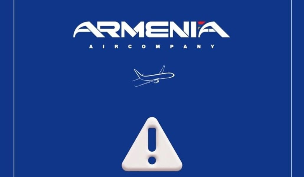 «Արմենիա» ավիաընկերությունը մինչև մայիսի 15-ը ներառյալ, չեղարկում է բոլոր կանոնավոր չվերթերը