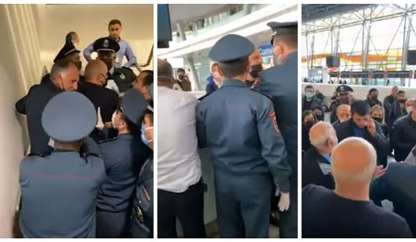 Վրդովված ուղեւորներ Զվարթնոց օդանավակայանում․ նրանք չեն կարողացել մեկնել Երևան-Սոչի չվերթով (Տեսանյութ). Ա1+