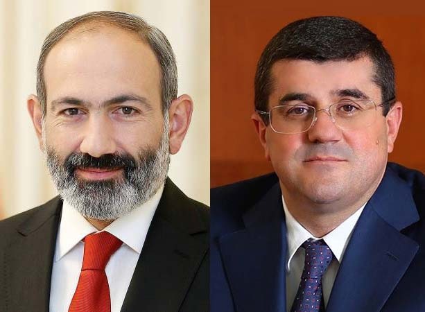 Նիկոլ Փաշինյանը և Արայիկ Հարությունյանը կարեւորել են Հայաստանի եւ Արցախի միջեւ բոլոր ոլորտներում ակտիվ համագործակցությունը