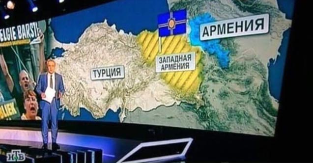 Թուրքիայում դժգոհ են ռուսական եթերով ցուցադրված Արևմտյան Հայաստանի քարտեզից. ermenihaber.am