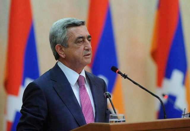 «Արցախը այլևս երբեք չի՛ լինելու Ադրբեջանի կազմում. անցյալին վերադարձ չկա: Սա ցանկացած արցախցու ամուր համոզմունքն է, և Դուք՝ որպես նախագահ, դրա կրողն եք». Սերժ Սարգսյանի շնորհավորական ուղերձը Արայիկ Հարությունյանին