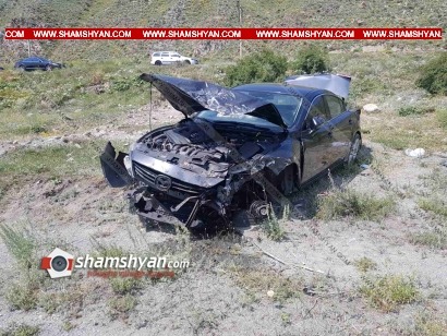 25-ամյա վարորդը Mazda-ով բախվել է կովին և հայտնվել դաշտում. Shamshyan.com