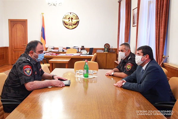 Ստեփանակերտում քննարկել են Արցախի և Հայաստանի ոստիկանության կառույցների փոխգործակցությունը