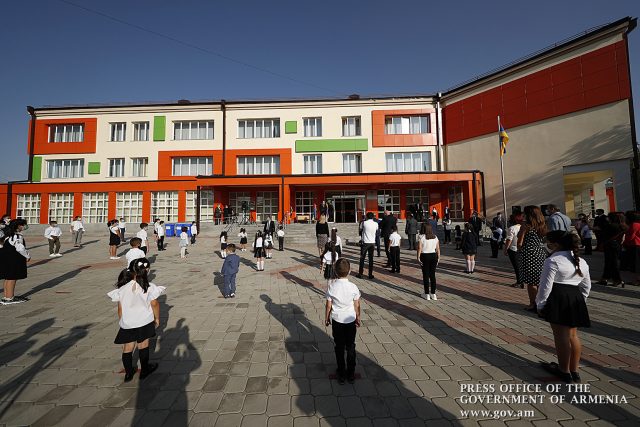 Վերակառուցված դպրոցը մինչեւ 950 աշակերտ կընդունի. Հայկ Մարության