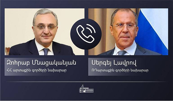 Զոհրաբ Մնացականյանը Սերգեյ Լավրովին մտահոգություն է հայտնել Թուրքիայի կողմից օտարերկրյա զինյալ ահաբեկիչների հավաքագրման, Ադրբեջան տեղափոխման և մարտական գործողություններում ներգրավելու առնչությամբ