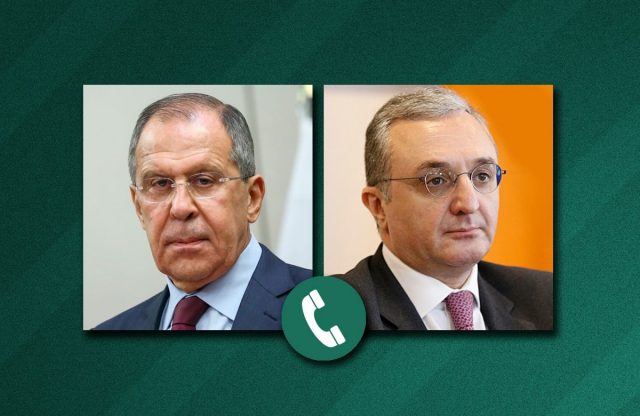 Լավրովը հեռախոսազրույց է ունեցել Զոհրաբ Մնացականյանի հետ