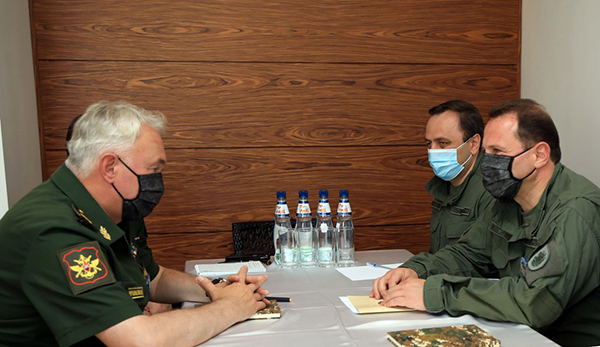 Դավիթ Տոնոյանը Դիլիջանում հանդիպել է ՌԴ պաշտպանության փոխնախարար, գեներալ-գնդապետ Անդրեյ Կարտապոլովի հետ