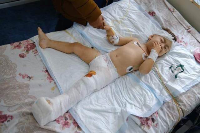 Մարտունիում վիրավորված 2-ամյա երեխայի վիրահատությունն անցել է լավ. փոքրիկի կյանքին վտանգ չի սպառնում