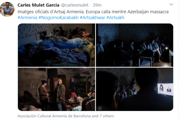 «Եվրոպան լռում է, մինչդեռ Ադրբեջանը շարունակում է ջարդերը»․ սենատոր Կարլես Մուլետ Գարսիա