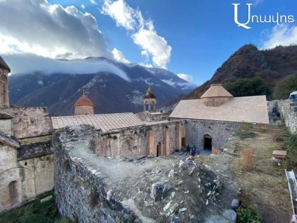 «Հզորանանք մեր հավատքով, մեր սիրով, Աստծո զորությամբ․․․»․ Դադիվանքում պատարագ էր
