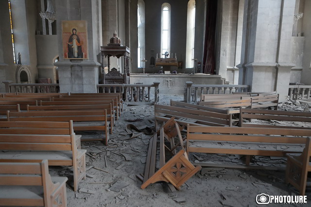 Եվրոպական հանձնաժողովը դատապարտում է 2020թ պատերազմի ընթացքում Ադրբեջանի կողմից Ղազանչեցոց եկեղեցու ռմբակոծումը