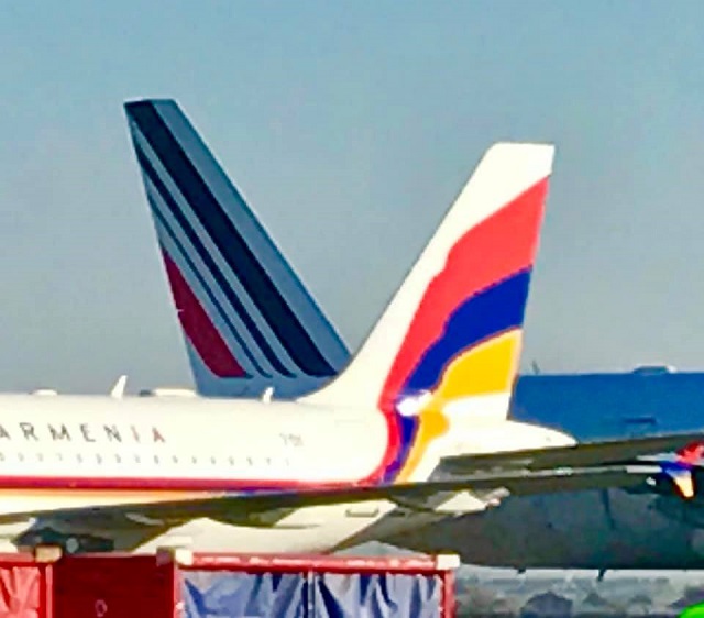 Ֆրանսիայի կողմից վարձակալված երրորդ մարդասիրական ինքնաթիռը ժամանել է Երևան
