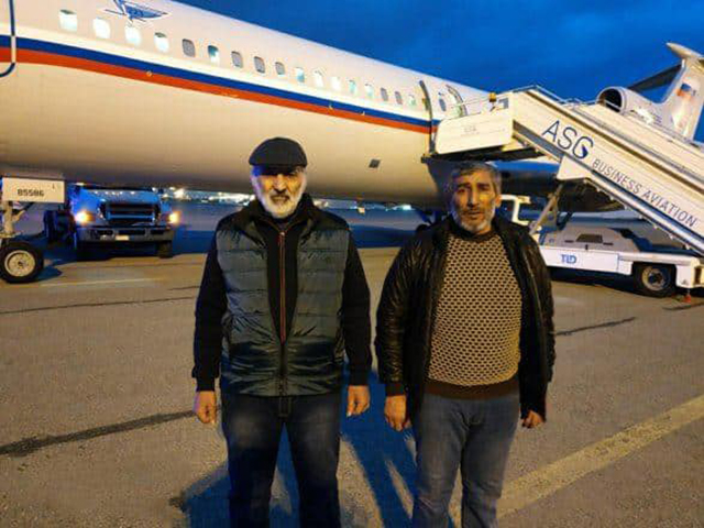 Հայաստանն Ադրբեջանին է վերադարձրել Դիլհամ Ասկերովին և Շահբազ Գուլիևին