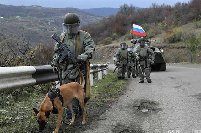 Ռուս սահմանապահների հրամանատարությունը դիտարկում է կատարել տարածքում, ավելացվել է ռուս սահմանապահների ևս մեկ հենակետ