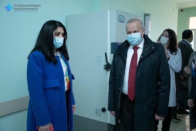 Ինֆեկցիոն հիվանդությունների ազգային կենտրոնում Լենա Նանուշյանը և ՌԴ դեսպանն անդրադարձել են ՌԴ-ի կողմից ֆինանսավորվող ծրագրերին, ընդլայնման  հնարավորություններին