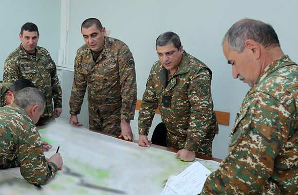 Զինված ուժերի գլխավոր շտաբում իրականացվում են պլանների ճշգրտման աշխատանքներ