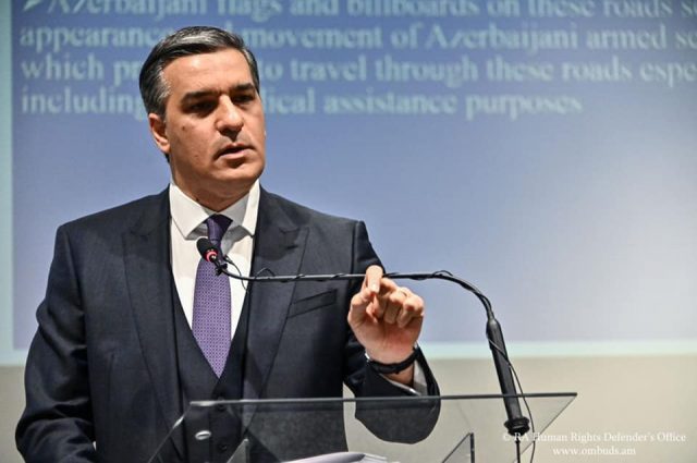 Արման Թաթոյանը միջազգային կառույցների ուշադրությունն է հրավիրում Ադրբեջանի նախագահի ելույթներին և վարվող քաղաքականությանը