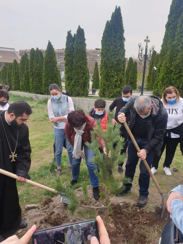 Սարալանջի կանաչապատման նախագիծը թևակոխում է բուն՝ ծառատունկի փուլ․ գարնանն այստեղ մոտ 600 ծառ կտնկվի