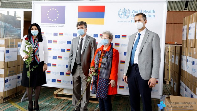 ԵՄ-ն և ԱՀԿ-ն թթվածնի 100 հատ խտացուցիչ են նվիրաբերել առողջապահության նախարարությանը