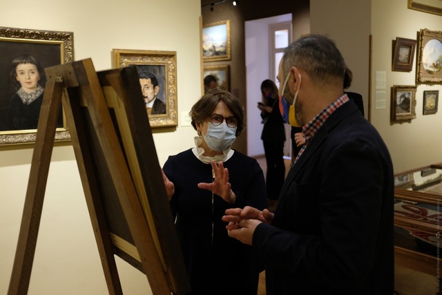«Հայկական անկյուն»՝ Թբիլիսիի «Art Palace» արվեստի թանգարանում. տիկին Նունե Սարգսյանն այցելել է թանգարան