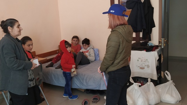ԵՄ-ն օգնում է Պարենի համաշխարհային ծրագրին մարդասիրական օգնություն տրամադրել հակամարտությունից տուժածներին Հայաստանում