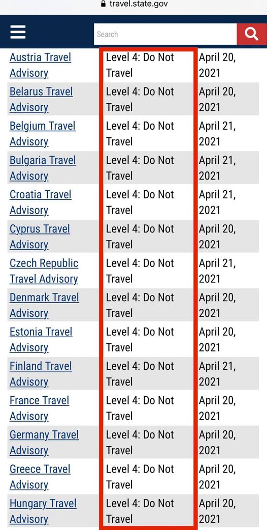 ԱՄՆ Պետդեպը, բացի Հայաստանից, ևս 149 երկրի համար է ճամփորդելու նախազգուշացումը բարձրացրել ամենաբարձր մակարդակի. Ռուբեն Հայրապետյան