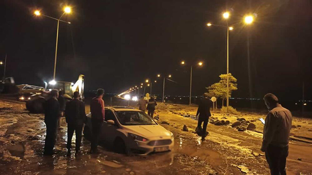 Նախիջևան-Թուրքիա մայրուղին պարալիզացվել է ջրհեղեղի հետևանքով
