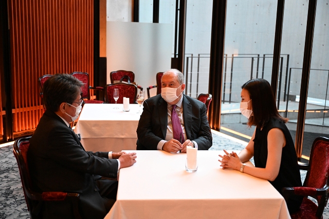 ՀՀ նախագահը հանդիպում է ունեցել Միջազգային համագործակցության ճապոնական բանկի ղեկավարի հետ