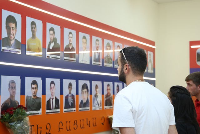 ՀՊՏՀ-ում բացվեց պատերազմում զոհված ուսանողների լսարան