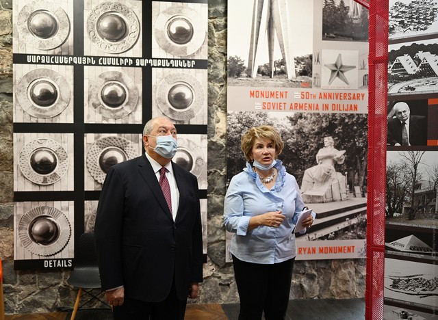 «Ճարտարապետական մեծ ժառանգություն ունենք». Արմեն Սարգսյանը հյուրընկալվել է «Արթուր Թարխանյան» կենտրոնում
