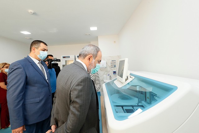 Նիկոլ Փաշինյանը ծանոթացել է «Սուրբ Գրիգոր Լուսավորիչ» բժշկական կենտրոնի հիմնանորոգման և տեխնիկական վերազինման աշխատանքներին