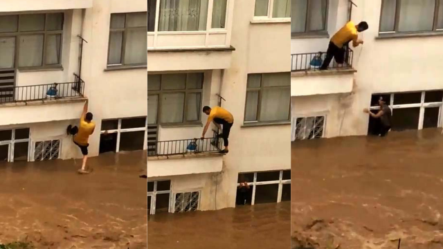 Թուրքիայում ջրհեղեղի հետևանքով տներ են անցել ջրի տակ