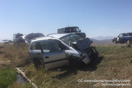 Սիսիան-Երևան ավտոճանապարհին բախվել են ավտոմեքենաներ․ կա 2 զոհ