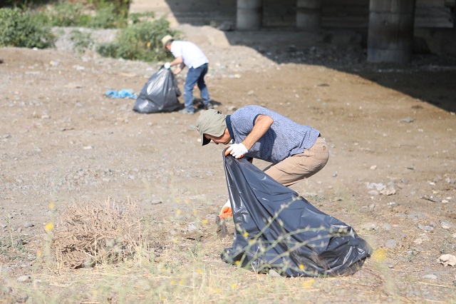 Քասախ գետի հունը և տարածքը մաքրվել են կոշտ կենցաղային թափոններից և կուտակված աղբից