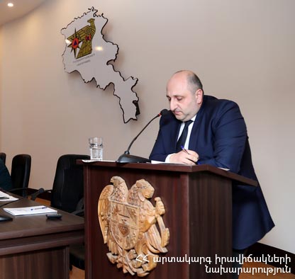 Վահագն Օհանյանն ազատվել է արտակարգ իրավիճակների նախարարության գլխավոր քարտուղարի պաշտոնից